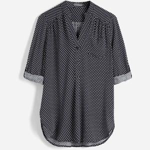 Market & Spruce Colibri Polka Dot Print Top